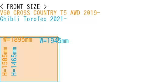 #V60 CROSS COUNTRY T5 AWD 2019- + Ghibli Torofeo 2021-